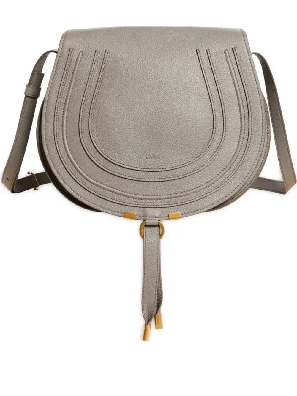 NEW Chloé Medium Marcie Leather Crossbody Bag